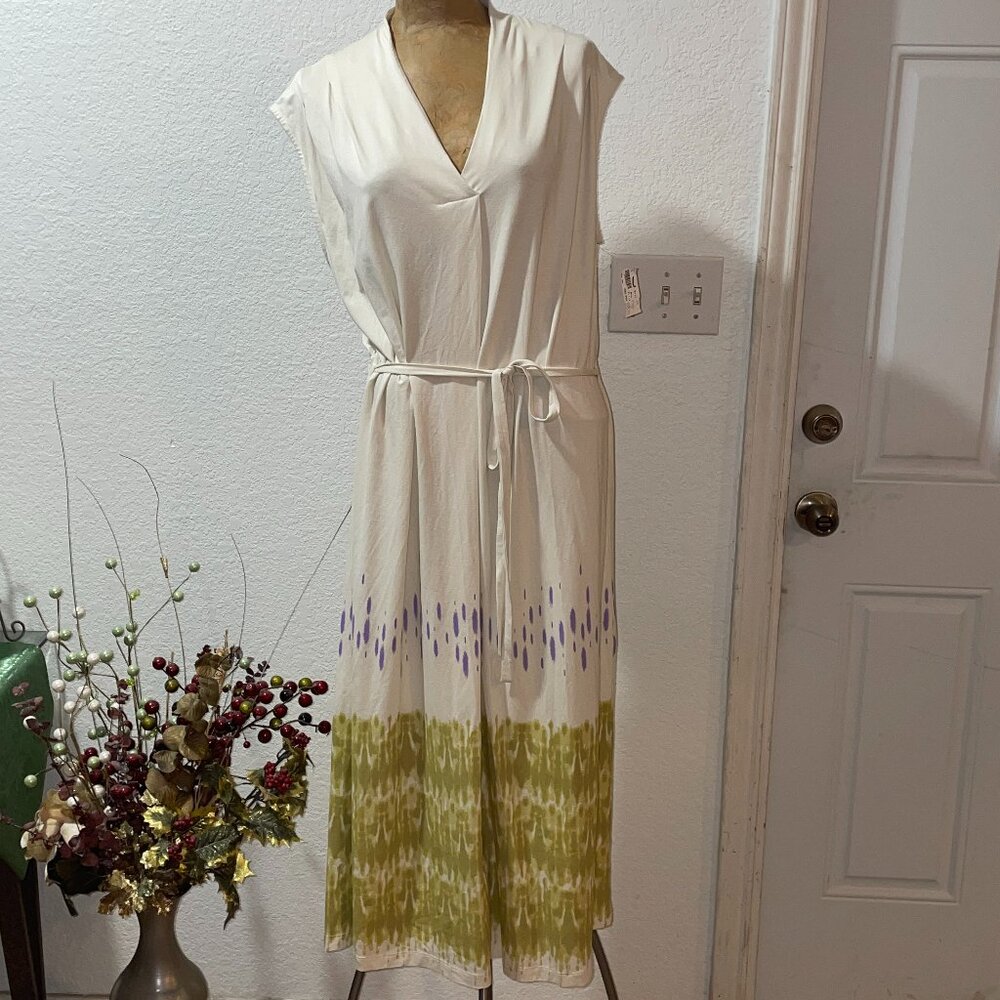 NWT $178 Long MASAI Otelia Tie Dye Dress M